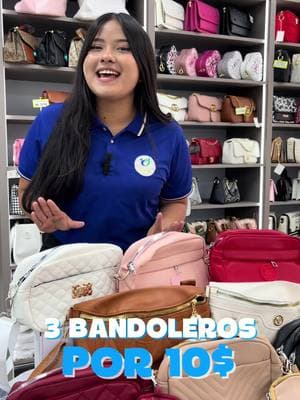 ¡3 bandoleros por 10$! Se sumaron nuevos modelos a esta promoción🤭🩵 Atención a todos los detalles del vídeo‼️ Comenta un “😍“ para recibir todos los modelos al privado📩 @bisuteria2020almayor💚 | 📍Barquisimeto | 📦 Realizamos envíos  #bandoleros #bandolerosalmayor #promociones #carteras #mayoristas #barquisimeto #lara #vzla 