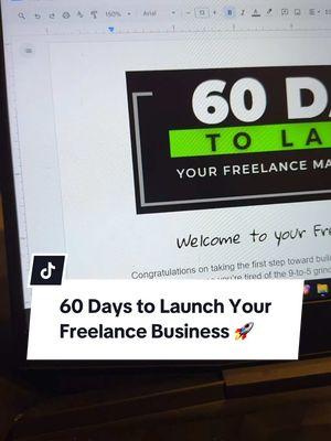 Have you been wanting to start a freelance social media marketing business?! 🚀 60 Days to Launch just dropped in Freelancer Uprising!  If you’ve been sitting on your dream business, this is your sign to get up and make it happen. No fluff—just the exact steps to launch in 2 months!  #freelancerlife #startyourbusiness #freelancecoach #freelancingtips #howtolaunch #freelanceruprising #freelancemarketing #newfreelancer #launchyourbusiness #onlinebusiness