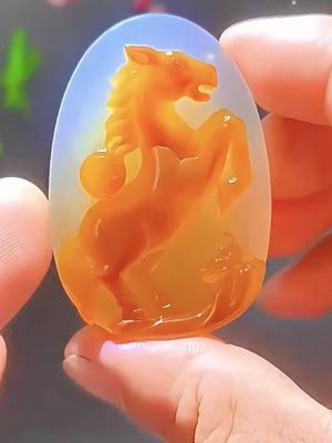 Horse #asianculture #handcraft #jade #horse #satisfying 