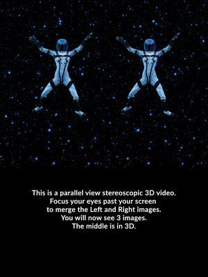 Permanent Night This is a parallel view stereoscopic 3D video. Focus your eyes past your screen to merge the Left and Right images. You will now see 3 images. The middle is in 3D. #3Danimation #stereoscopicvideo #MagicEye #3Dvideo