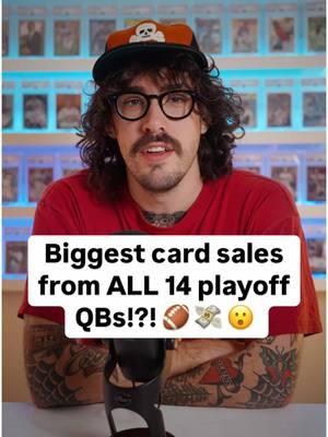 All 14 2025 playoff starting QBs biggest card sales and holy smokes I forgot about some of these insane sales from 2022 and 2023 😮 💸 🏈 #collectibles #nationaltreasures #1of1 #nfl #playoffs #2025 #SuperBowl #bonix 