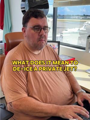 What does it mean to de-ice a private jet? 🥶🛩️ #aviation #jetcharter #pj #jetsetter #titanaviationgroup 