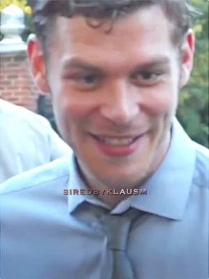 His smile❤️‍🩹 ac: @annie™  rm: mine cc: @maia౨ৎ  scps: @𝑲 @🦈  #josephmorgan #josephmorganedit #klausmikaelson #klausmikaelsonedit #klausmikaelsonedits #tvd #tvdedits #theoriginals #theoriginalsedits #tvdu #tvduniverse #thevampirediaries #thevampirediariesedit #foryou #fyp 