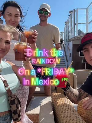 This was fun but all drinks were horrendous loll #drinktherainbow #cozumelmexico #cruise #traveltiktok 