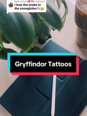 Replying to @Coco🩷ིྀ 🎀 tag your 🦁 friends #hogwartshouses #hogwartsismyhome #gryffindor #tattooideas 