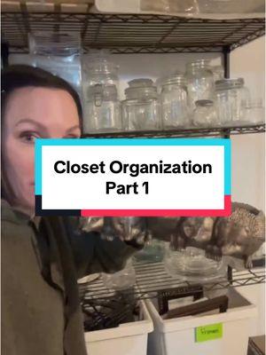 Closet organization part 1… 🫙 #organizationhacks  #minnesotan #organization #organizationtips #emilysituations 