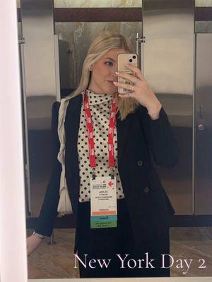 conference day 2!! #newyorkcity #fashionmajor #OOTD #nyc #travel #fyp #nrf #businesscasual #businessproposal #businessattire @Kendra Scott @Old Navy Official @Marshalls @Jessica Simpson 