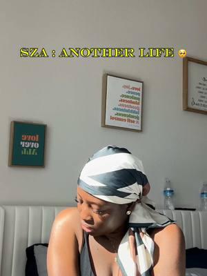 ‘’Maybe in another life’’                                #sza #anotherlife #szaanotherlife #fyp #sarafina #shorthair #CapCut #ivoirienne #europe #america #musiclover #lovesong #blackwomen 