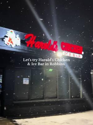 Harold’s Chicken & Ice Bar, Robbins IL. Follow me for more 💗✨  . . . #HaroldChickenIceBar #HaroldsChicken #Chicago #RobbinsIL #ThingsToDoInChicago #PlacesToEatinChicago #ChicagoBlackOwned #chicagoinfluencer #Chicagobar #chicagorestaurants #ChicagoContentCreator @B | Student Nurse 🩺💕 