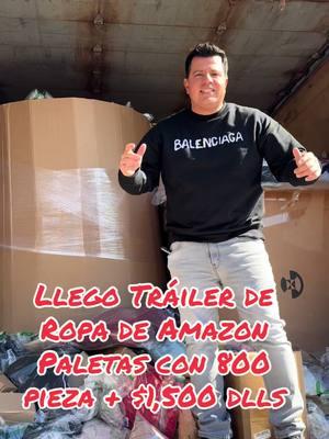 Llegaron paletas de Ropa de Amazon con 800 piezas  más a $1,500 dlls.  Lotes de Ropa de Amazon con 100 piezas a $225 dlls.  8107 S. 23 St. McAllen Texas 78503  ☎️9565725669 #mrpakas #mrpacas #proveedoresconfiables #proveedoresdirectos #ropanueva #ropadeamazon #ropaamericana #ropaamericanapremium🇺🇲 #invierte #multiplicatudineo