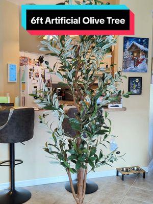 Such a beautiful artificial olive tree!!  #artificialolivetree #artificialtree #olivetreedecor #olivetree #treedecor #6ftartificialolivetree 