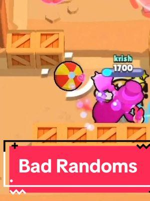 I have the worst Randoms #brawlstars #supercellpartner 