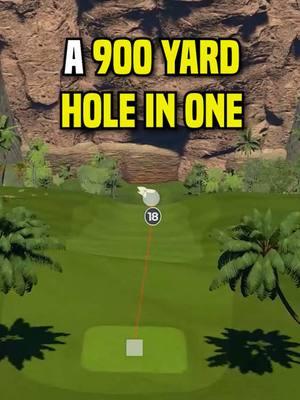 Can I ACTUALLY make it?? #golf #pgatour2k23 #holeinone #fyp 