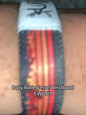 purchase yours today link down below #ewoptdailybibleversebracelet #bibleverse #faith #wristband #christian #ewopt #TikTokShop #jesuslovesyou #fyp 