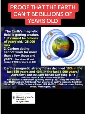 Replying to @jasonezell296 #christianitytok #ageoftheearth #creationscience #youngearthcreationist #holybible 