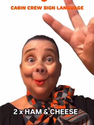 EASYJET CABIN CREW SIGN LANGUAGE #easyjet #easyjetcrew #signlanguage #hamandcheese #easykiosk #panini #cabincrew #cabincrewlife #flightattendant #flightattendantlife #stanstedairport #londonlutonairport #lutonairport #gatwickairport #gatwicksouthterminal #lowcostcarrier #chartercrew #changeforascottishpound #donna #pamann #comedy