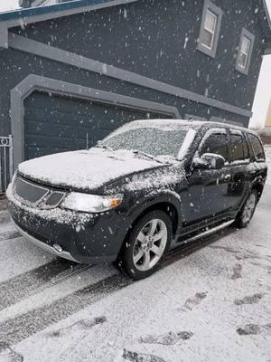 Needs more low 🤔 #Saab #Trollblazer #97x #TBSS #TrailblazerSS #Snow 