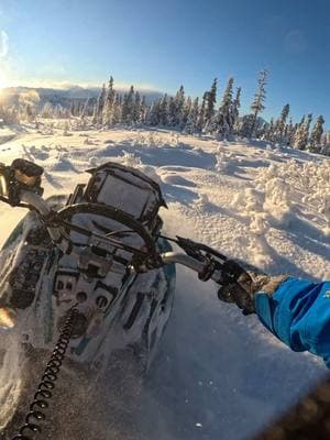 Absolutely love this machine!! 🤯 #alaska #ak #Outdoors #fyp #polaris #polarissnowmobiles #boost #ggbexhaust