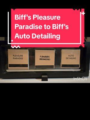 Biff's Pleasure Paradise to Biff's Auto Detailing Matchbooks #biff #bifftannen #backtothefuture #bttf #biffsmatchbooks #pleasureparadise #biffsautodetailing #timemachine #timetravel #delorean #80skid #throwback #diehardfan #fandom #90skids #90s #80s #movies #moviescene #movieclips🎬🍿 #classicmovies #martymcfly #docbrown #scifi #popculture #nostalgia #geek #nerd #michaeljfox #christopherlloyd 