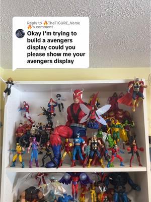 Replying to @🔥TheFIGURE_Verse🔥  Updated Avengers Display!  #collector #collection #collectorcheck #collectorchallenge #figtok #marvellegends #actionfigures #marvel #comic #mcu #avengers #spiderman #xmen #viral #trending #fyp #fypシ #fypシ゚viral #marvellegendscommunity 