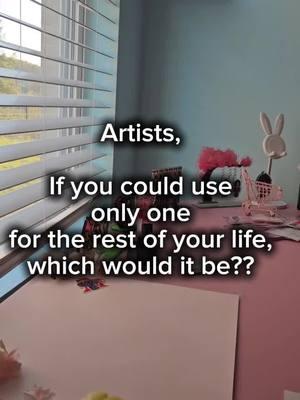 I'd like to say mine would be green, but I think it would be blue 💙 what would yours be? #bunnybrushart #artist #color #onecolor #favoritecolor #makeitblue #blue #colors #fyp 