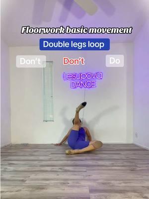 Can you spot the difference ? #lesupovadance #doublelegsloop #dodonts #floorworktechnique #floorworkdance #frameup #frameupdance #frameupstrip #ledance 