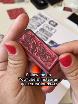 Hey besties! You can follow me on Instagram and YouTube @CactusCloudsArt !!! #tiktokban #tiktokcreator #tiktokartist #arttok #pinkeraserart #pinkeraserproject #eraserstamp #erasercarving 