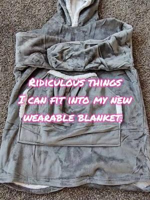 This isn't going to be a regular thing,  but I'm having fun with it, so there will be 3 videos promoting this wearable blanket.  #littleshitranch #mylifeisridiculous #WELCOMETOTHESHITSHOW 