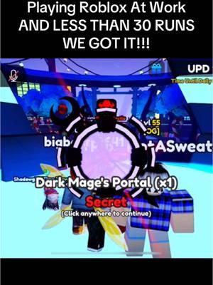 This is a W!! Sick of seeing level 30 players with Dark Mage and Aizen 😭#fypシ #foryou #roblox #animeadventures #robloxanimeadventures #animevanguards #animedefender 