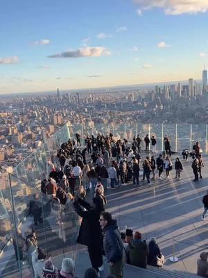 Looking over Manhattan and the Statue of Liberty from ‘The Edge.’ #nyc #newyork #newyorkcity #manhattan #theedge #statueofliberty #skyscraper #oneworldtradecenter #city