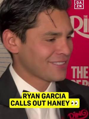 Ryan Garcia wants all the smoke in 2025 👊 #TheRingAwards | #RingMagazine | LIVE NOW on DAZN | @تركي آل الشيخ  | ​​Click Link in Bio to subscribe to  Ring Magazine 