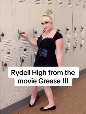 We just walked in 😳 this is the ACTUAL school from the movie Grease !!! 😱 #famouslocations #famousmovielocations #rydellhigh #grease #moviegrease #greaselightning 