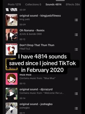 Over 1200 posts later. Gonna miss y’all and everything we created together here.   - - #tiktok2020 #tiktokban #2020sounds #savedsounds 