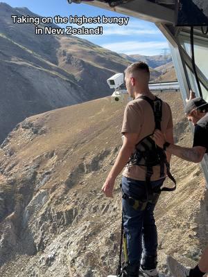 Throwback to a year ago taking on the highest bungy in New Zealand! #bungy #newzealand #adrenaline #adventure #fyp 