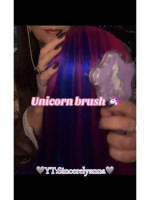 Unicorn brush 🦄#sincerelyanna #asmrhairplay #asmr #asmrtingles #hairbrushing #asmrcommunity #asmrtiktoks #asmrforsleep #asmrvideo #fyp #mannequin #asmrhair #asmrtiktok #antianxiety #sleephelp #soothingsounds #soothingvideos #asmrrelax @Erin🪻 @Everyday Self Care Queen @Anna @KFCooper @Michelle🤷🏻‍♀️ @nat36___ @baxx @Gabs✨ @Laurie Mason @kristiehayes68 @Kristin 