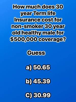 Give me your best guess… #lifeinsurance #financialawareness #termlifeinsurance #financetips #usanepali🇺🇸🇳🇵 #americannepali #nepaleseinusa #realitycheck 