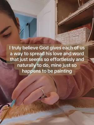 What’s yours??🤍#fypシ #foryoupage #fyp #christian #biblestudy #bibletalk #christantiktok #bible #sisterinchrist #scriptureoftheday #godsgift #painting #biblepainting #art 