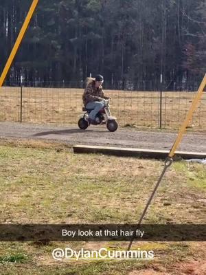 Dylan really got the 74 QA50 pegged out. #minibike #hairfly #wind #ridin #swinghair #girlfriendmaterial #worldcup #nascar #kidrock #america 