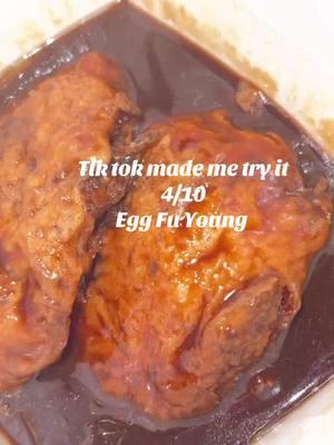 I tried it and I must say tik tok sholl know how to hype some up however yall do make it look good 😂 I bet the Chinese restutants making a killing since it’s trending 4/10 #eggfuyoung #viraleggfuyoung #fyp #niakay 