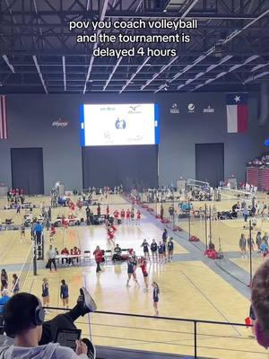 🫠🫠🫠 #coachlife #volleyball #coaching #fyp #tournament #delays #boysvolleyball #trending #fwfire #viralvideo 