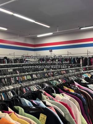 an empty thrift store full of goodies waiting to be found… that’s the way I like it 😌😌😌 #thriftstore #thriftstorefinds #thriftstorequeen #thrifting #thriftingfinds #thriftingtiktok 