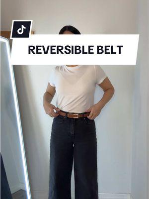 REVERSIBLE BELT $10 #belt #reversiblebelt #giftforher  #ttsdelightnow  #spotlightfinds #giftguide  #TikTokShopFashion #ttslevelup #tiktokshopjumpstart #fashionlookbook 