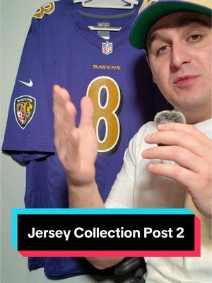 Continuing my jersey collection series. One of the rarely used Ravens jersey. Shoutout the Color Rush era in the NFL. Shoutout Lamar Jackson. #jerseys #jerseycollector #ravens #lamarjackson #🏈 #nfljerseys 