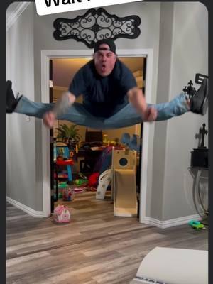 Y’all I’m telling u my man can do the most random shIt EVER  😂😂 Our marketing director use to do Cheer so he said ohhh let’s have a toe touch competition but I NEVER in my life dreamed this is the toe touch he could do without any practice in his blue jeans 😳😂😂😳😳 I was dang near speechless ! He said you can’t judge a book by its cover 🤣🤣🤣 His face has me 💀💀😂#cheerleading #husbandsoftiktok #toetouch #toetouchchallenge #mindyandjr #mindysboutique 