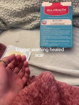 ‼️TRIGGER WARNING HEALED SCAR‼️  Trying this out  because I’m tired of my preschoolers grabbing and pinching it and asking what it is  #hydrocolloidbandages 