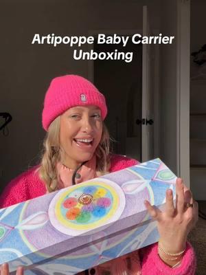 @Artipoppe unboxing and initial review!! Safe to say I’m obsessed so far ☺️👩🏼‍🍼💖 #babycarrier #firsttimemom #artipoppe 