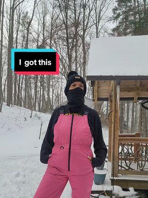 Snow or Sand? This is my 1st winter in NC and I'm obsessed!!! #snow #genx #happyAF #livehappy #mountaingirl #coldaf 