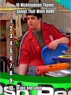 10 Nickelodeon Theme Songs That Went HARD #songs #fyp #top10 #nostalgia #childhood #thowback #pop #disney #nickelodeon 