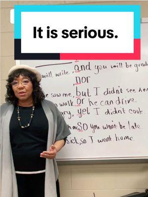 It’s Not That Serious? Education is that serious. This video is a heartfelt reflection on my journey as a teacher, educator, and content creator. While the world of content creation often rewards entertainment, my focus has always been on education—leaving a legacy of learning, empowering others to achieve their goals, and expanding my classroom without walls. As we face uncertainty with TikTok, I am reminded of the countless messages from students and followers whose lives have been changed by my lessons. This is why I keep going. Education is priceless, and this is my tribute to the impact we create together. #education #educationalcontentcreator  #Teacher #grammareducator  #Educator #Mentor #grammarteacher  #ContentCreator #EducationalContent #LegacyOfLearning #PricelessImpact #ClassroomWithoutWalls #TikTokBan #EducationalInspiration #LoveOfLearning #TeachAndInspire #GratefulEducator #LastingLegacy #ImpactfulTeaching #LifelongLearning #TikTokEducation #EducationMatters #ContentWithPurpose #didyoulearnsomethingnew 