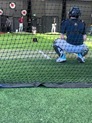 I could watch this kid catch all day every day! @mikesbackup_25 #iandaughtery #victorromero #oklahomastate #baseballlife #baseball #osubaseball #baseballcatcher 